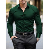 Ellis&Carter Long Sleeve Elastic Shirt