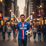 England Football Jersey Men's Sports