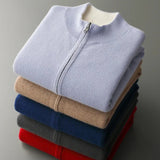 Ellis&Carter Cashmere Zip Cardigan