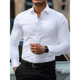 Ellis&Carter Long Sleeve Elastic Shirt