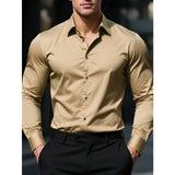 Ellis&Carter Long Sleeve Elastic Shirt