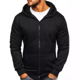 Ellis&Carter Men's Solid Color Hoodie
