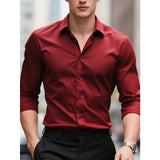 Ellis&Carter Long Sleeve Elastic Shirt