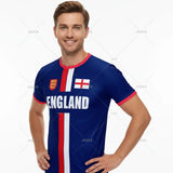 England Football Jersey Men's Sports