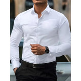 Ellis&Carter Long Sleeve Elastic Shirt