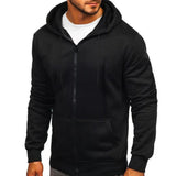Ellis&Carter Men's Solid Color Hoodie