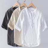 Ellis&Carter Provence Linen Striped Shirt