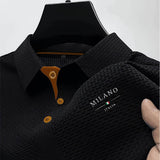 Ellis&Carter Textura Knit Polo T-Shirt