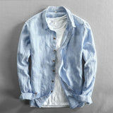 Ellis&Carter Linen Long-Sleeve Shirt