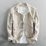 Ellis&Carter Linen Long-Sleeve Shirt