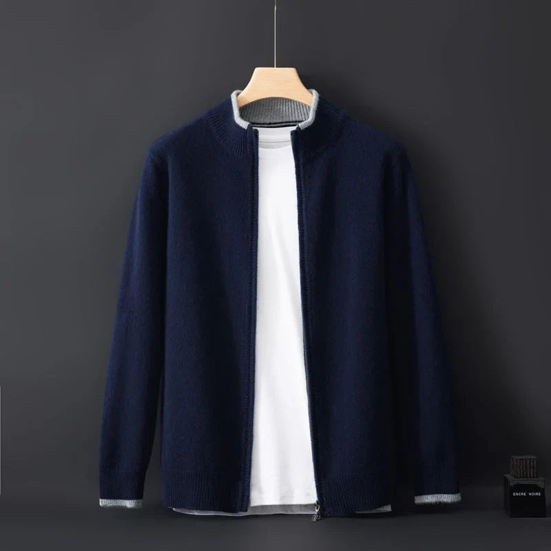 Ellis&Carter Cashmere Zip Jacket