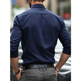 Ellis&Carter Long Sleeve Elastic Shirt