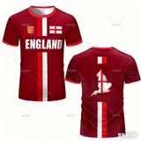 England Football Jersey Men's Sports