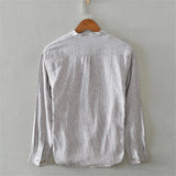 Ellis&Carter Stride Linen Stripe Shirt