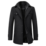 Ellis&Carter Woolen Business Coat