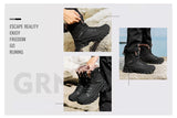 Milikuyou Genuine Leather Snow Boots