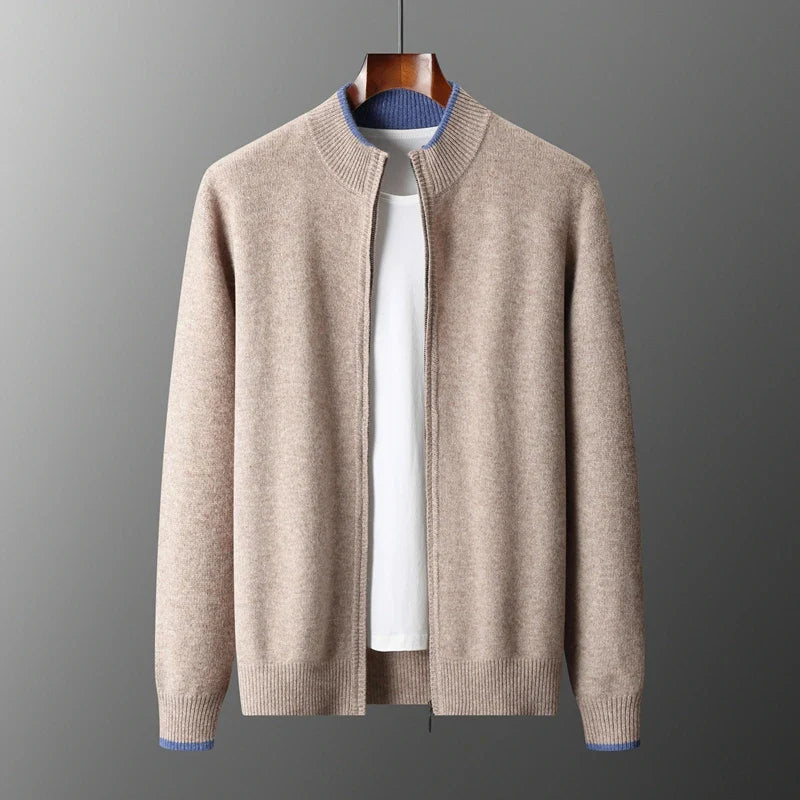Ellis&Carter Cashmere Zip Jacket