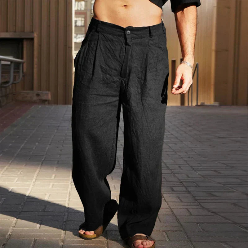 Ellis&Carter Riviera Wide-Leg Trousers