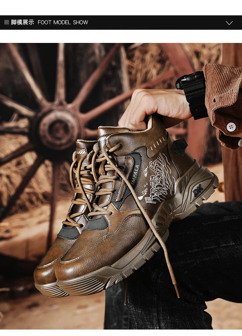 Tide Martin Winter Luxury Designer Boots