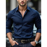 Ellis&Carter Long Sleeve Elastic Shirt