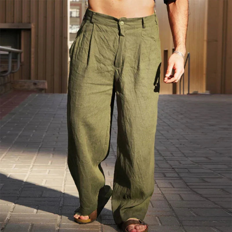 Ellis&Carter Riviera Wide-Leg Trousers