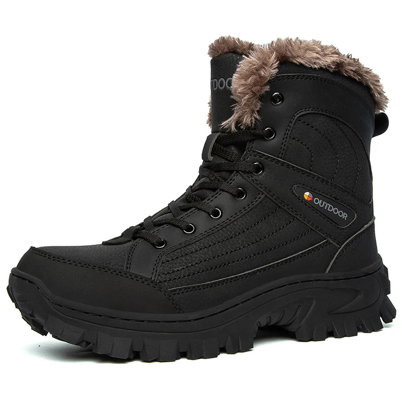 Milikuyou Genuine Leather Snow Boots