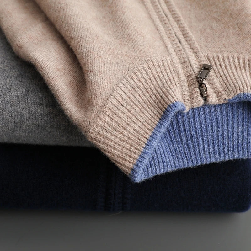 Ellis&Carter Cashmere Zip Jacket