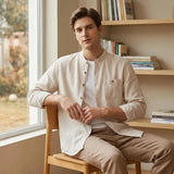 Ellis&Carter Stride Linen Stripe Shirt