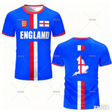England Football Jersey Men's Sports