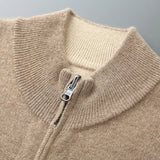Ellis&Carter Cashmere Zip Cardigan