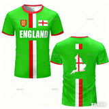 England Football Jersey Men's Sports