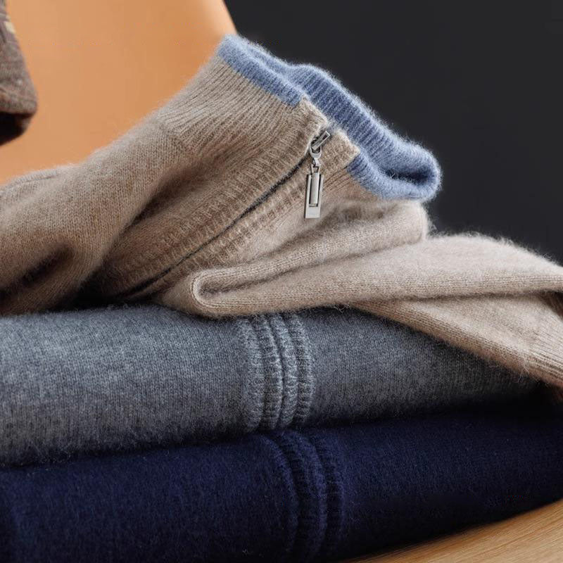 Ellis&Carter Cashmere Zip Jacket