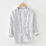 Ellis&Carter Linen Stripe Shirt