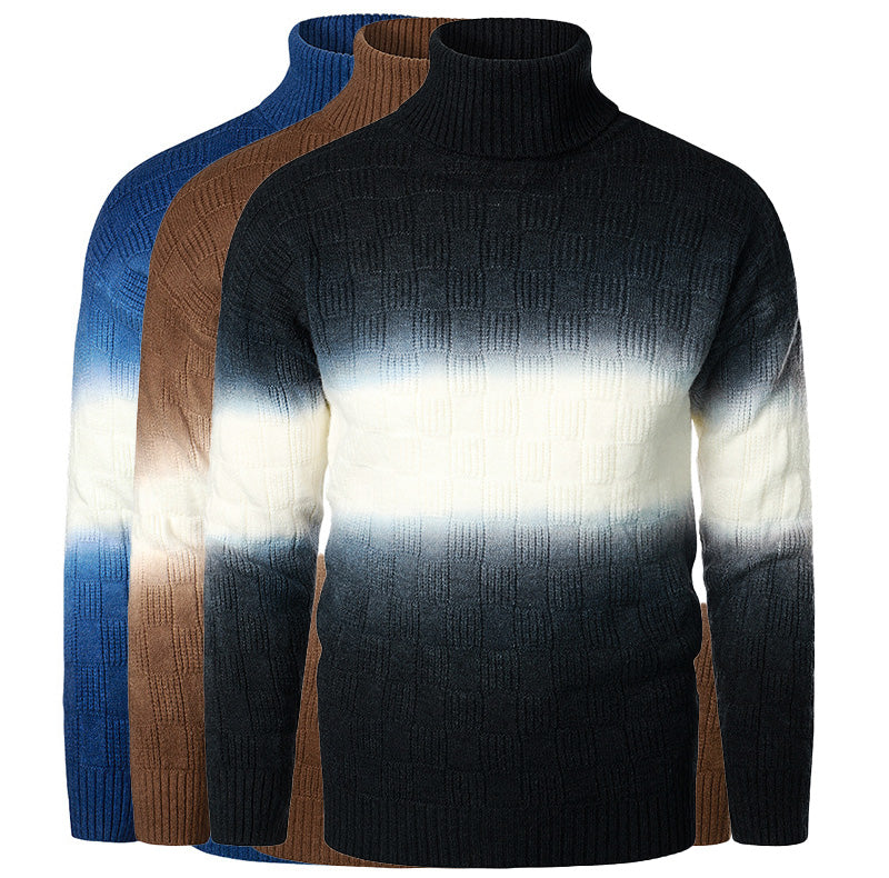 Ellis&Carter Argyle Turtleneck Sweater