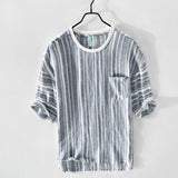 Ellis&Carter Striped Linen Shirt