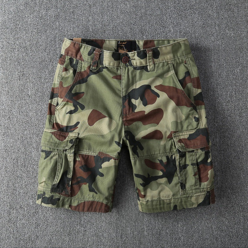 Ellis&Carter Camouflage Cotton Shorts