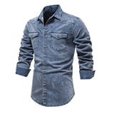 Ellis&Carter Milano Cotton Denim Shirt