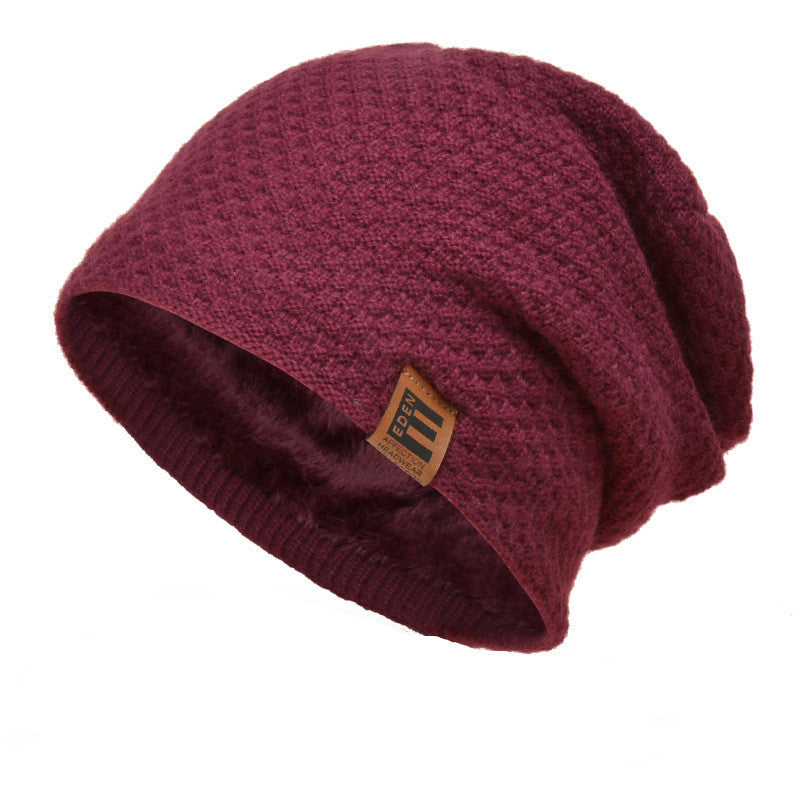 Ellis&Carter Knitted Plush Beanie