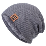 Ellis&Carter Knitted Plush Beanie