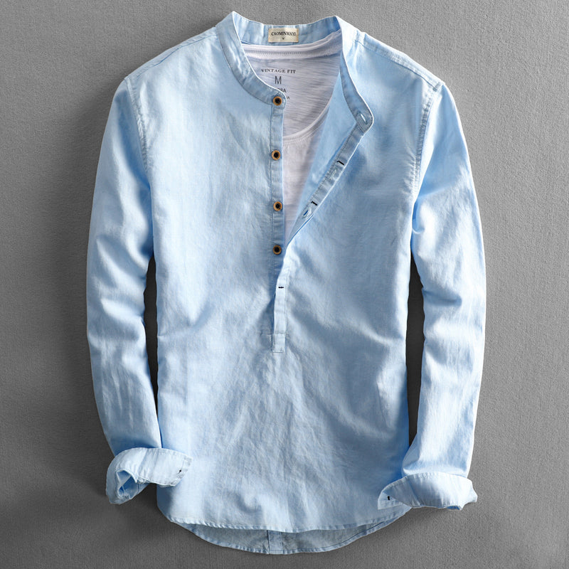 Ellis&Carter Provence Long Sleeve Linen Shirt