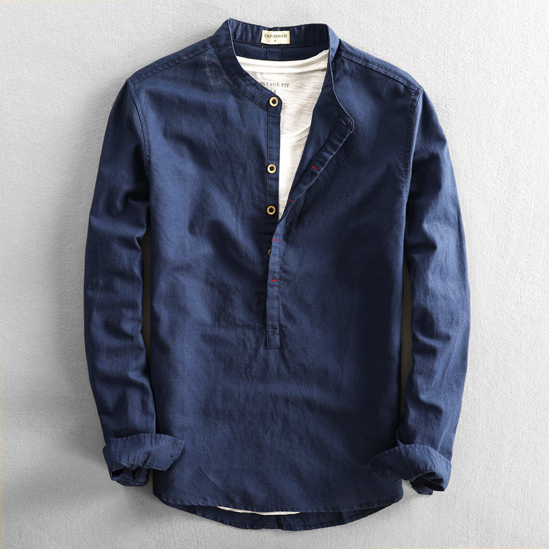 Ellis&Carter Provence Long Sleeve Linen Shirt