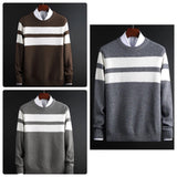 Nócal Stripe Crewneck Sweater