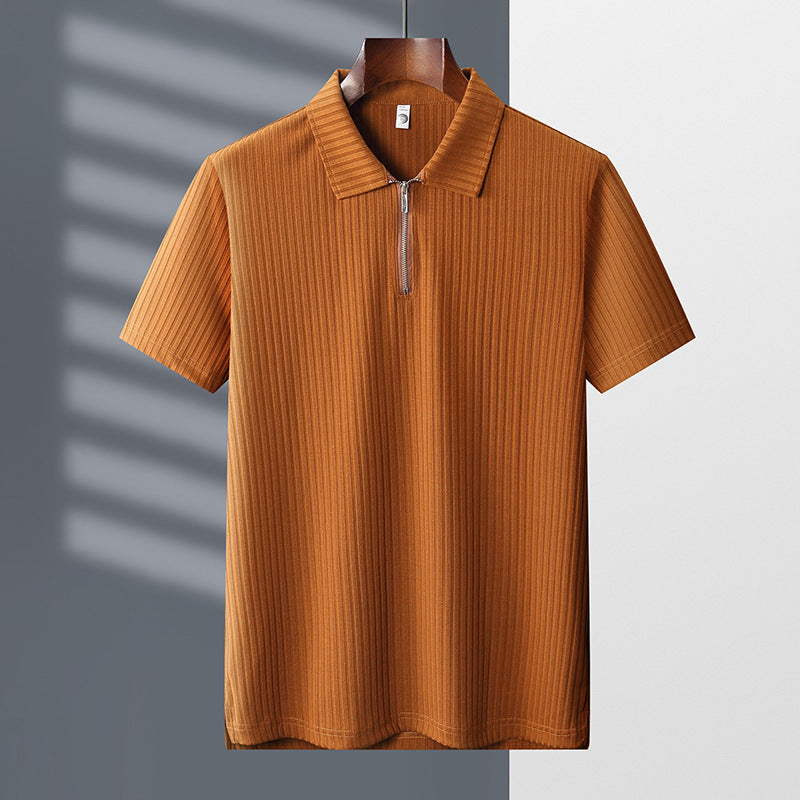 Ellis&Carter Kang Stripe Polo Shirt