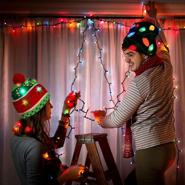 Ellis&Carter Christmas LED Beanie