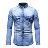 Ellis&Carter Light Washed Denim Shirt