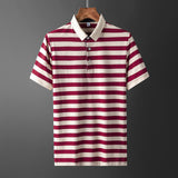 Ellis&Carter Casual Striped Polo Shirt