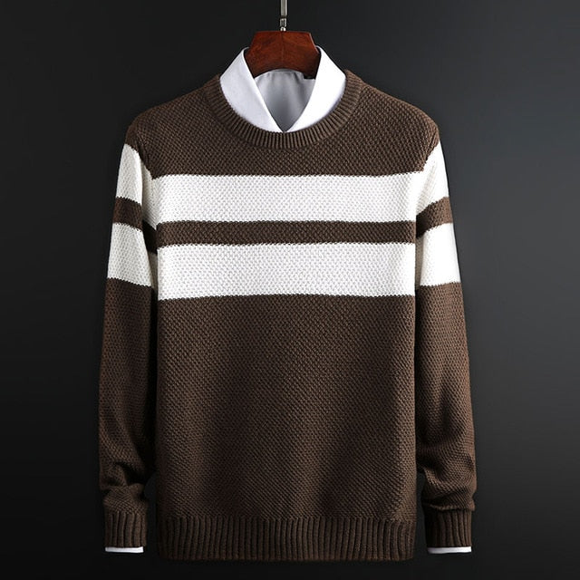 Nócal Stripe Crewneck Sweater