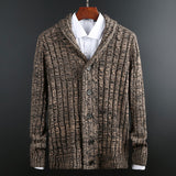 Robert Marled Soft Cotton Cardigan