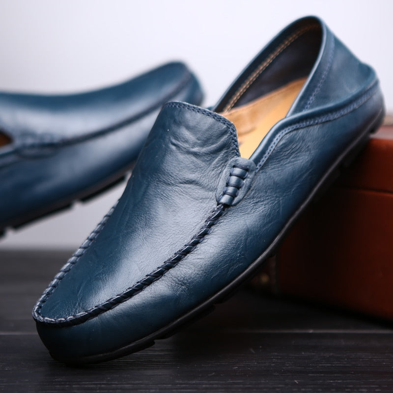 Heston Genuine Leather Slipper