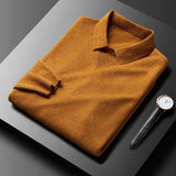 Ellis&Carter Premium Cashmere Polo Sweater